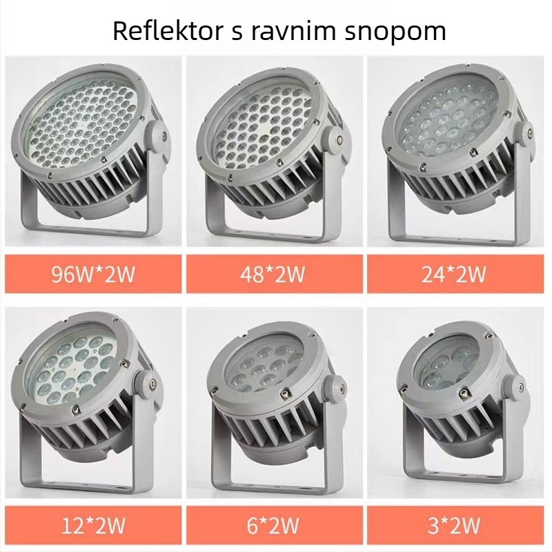 Vanjski vodootporni LED reflektori za parkove i vrtove, osvjetljenje drveća, luksuzno osvjetljenje travnjaka, ultra jarko vanjsko osvjetljenje