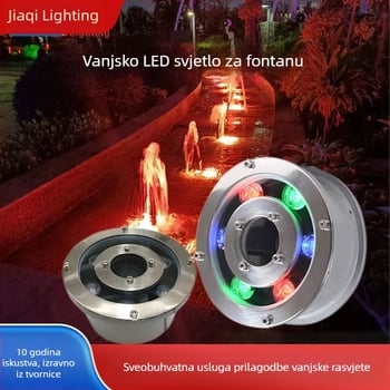 Podvodno LED svjetlo za bazene i ribnjake, fontane, RGB, IP65, 12V/24V