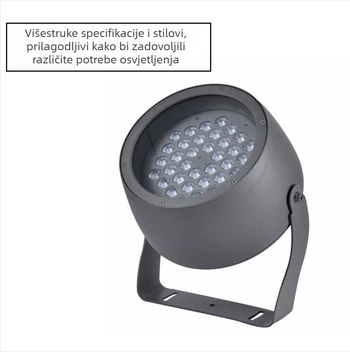 Yoga Rainbow Lighting Vanjski floodlight za hotele, visoke zgrade i gradske projekte rasvjete