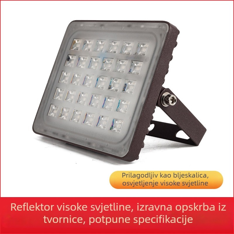 Prilagođeni LED floodlight visokog sjaja za gradilišta i vanjske prostore, vodootporan