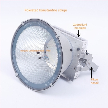 Vanjska LED svjetiljka za toranj dizalicu, 500W/1000W, za gradilišta i stadione