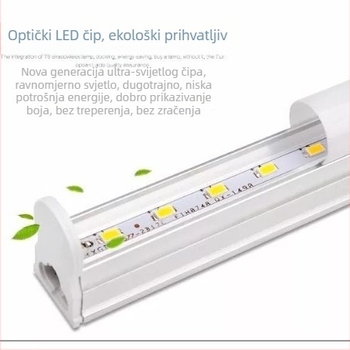 LED dnevna rasvjeta, energijski štedljiva integrirana LED svjetiljka T5, duljine 0,3/0,6/0,9/1,2 m, T8