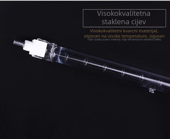 Klip-on 1000W jod-wolfram cijev lampe, halogenska žarulja, 220V s držačem