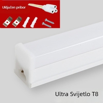 LED cijev za showroom, integrirani T5, duljina 1,2 m, dnevna svjetlost, ušteda energije