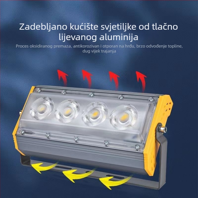 50W LED reflektor za drveće, reklamne ploče i travnjake, RGB spot svjetlo, vanjski IP65