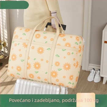 H-stil torba za deke i odjeću, prijenosna vreća za preseljenje, sklopiva kutija za pohranu za spavaću sobu, veliki kapacitet