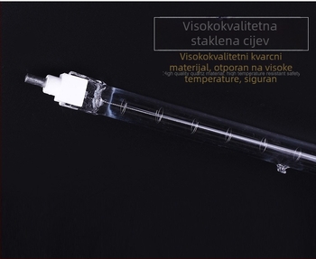 1000W wolframova lampica cijev s klipsom i držačem, 220V, za unutarnju upotrebu