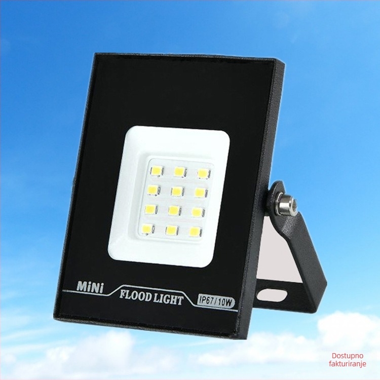 LED reflektor s kućištem u obliku jabuke, 10W/20W/50W/100W/150W, komplet za vanjsko osvjetljenje