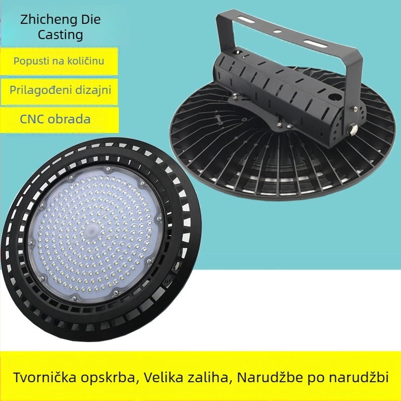 Okruglo kućište za LED UFO lampu, 50W–200W, SMD