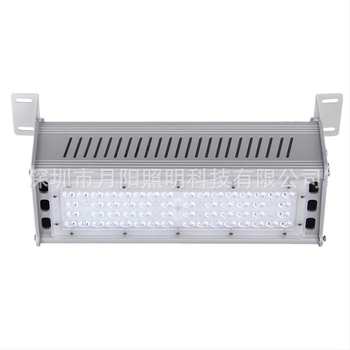 60W linearno industrijsko-rudarsko kućište lampe – komplet od aluminija za tunelsko osvjetljenje; 6063 aluminij, praškasto lakiranje; boje: crna, žuta, bijela, plava, zelena