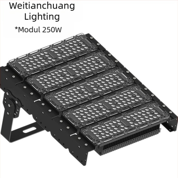 Aluminijsko kućište za LED reflektor s FIN modulom, vanjsko osvjetljenje stadionskih tunela, 150W