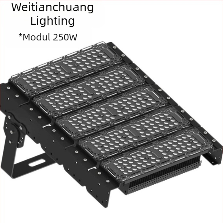 Aluminijsko kućište za LED reflektor s FIN modulom, vanjsko osvjetljenje stadionskih tunela, 150W