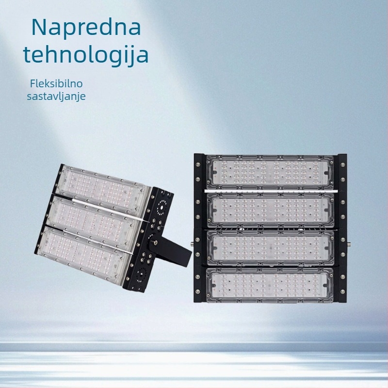 Modularno osvjetljenje tunela – kućište i dodaci za spojne module
