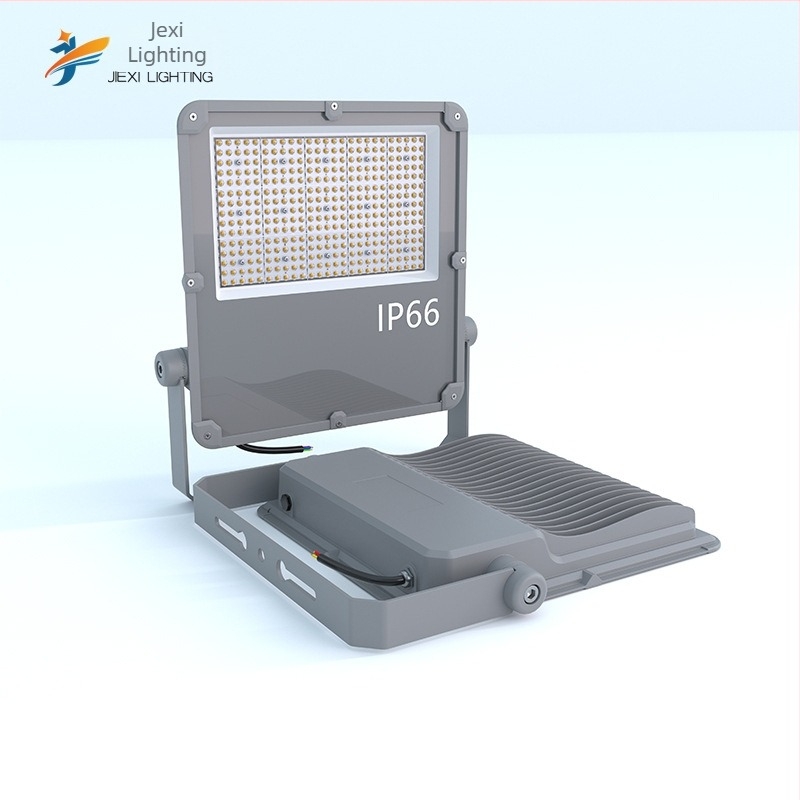 Kućište floodlighta i set vanjskog LED rasvjetnog kompleta, 50–300W, 220V, aluminijsko kućište, 384 LED, 33000 lm, IP66, kut snopa 60/90/120°, veličina 260–500 mm