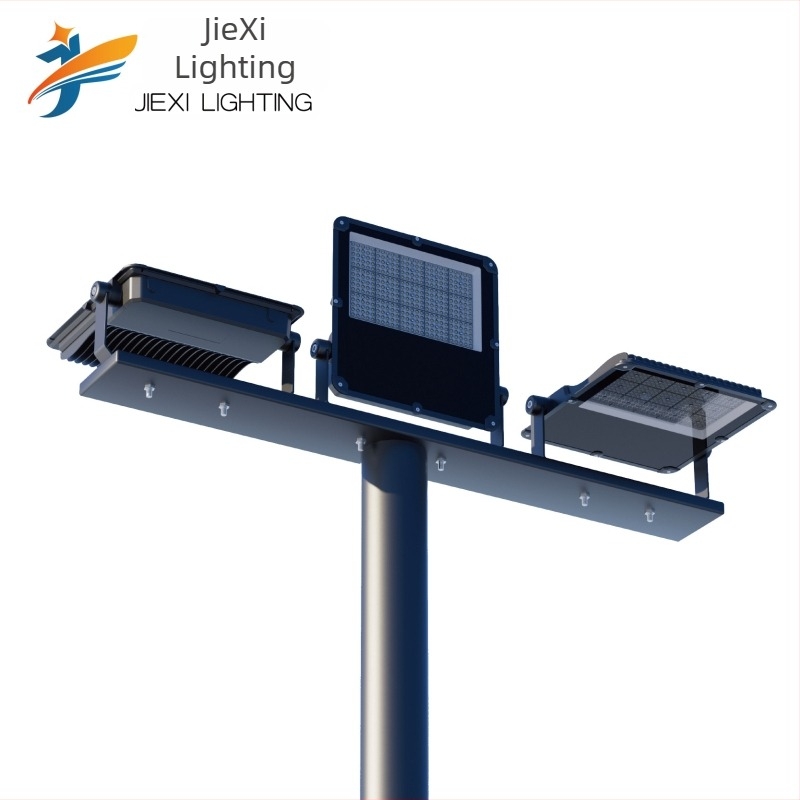 Kućište floodlighta i set vanjskog LED rasvjetnog kompleta, 50–300W, 220V, aluminijsko kućište, 384 LED, 33000 lm, IP66, kut snopa 60/90/120°, veličina 260–500 mm