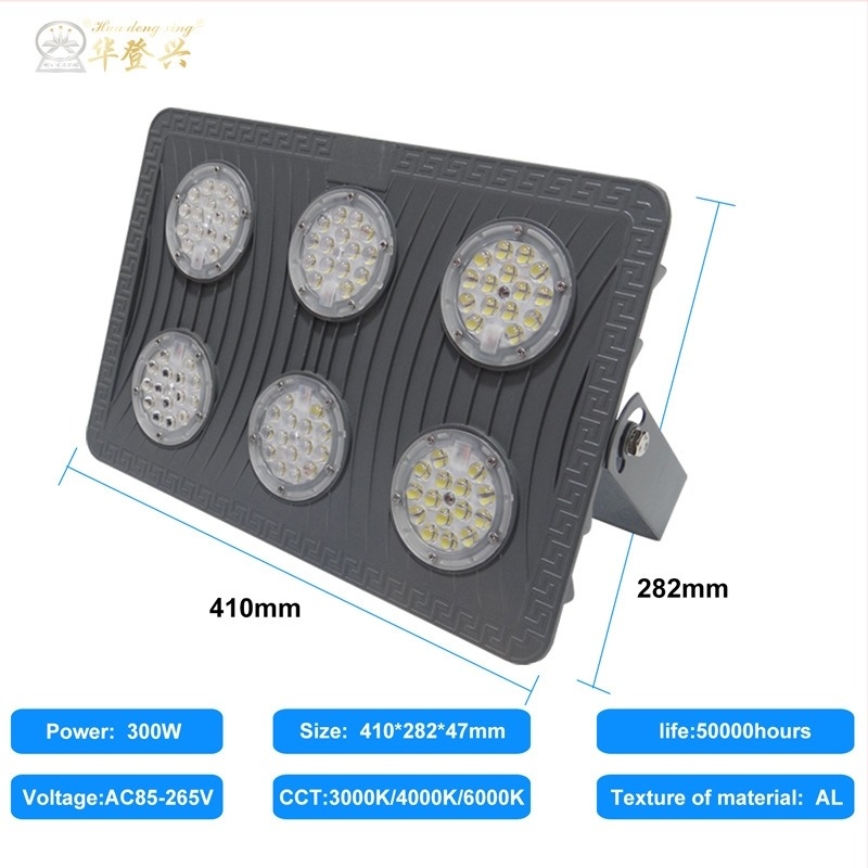 Prilagođeno LED floodlight kućište u Maserati stilu – set 50W-600W