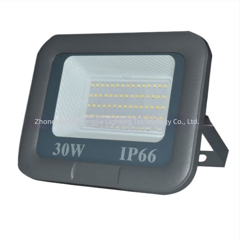 LED reflektor s aluminijskim kućištem od lijevanog aluminija, za vanjsku upotrebu, 300W–500W, integrirani LED patch, široki rub kućišta