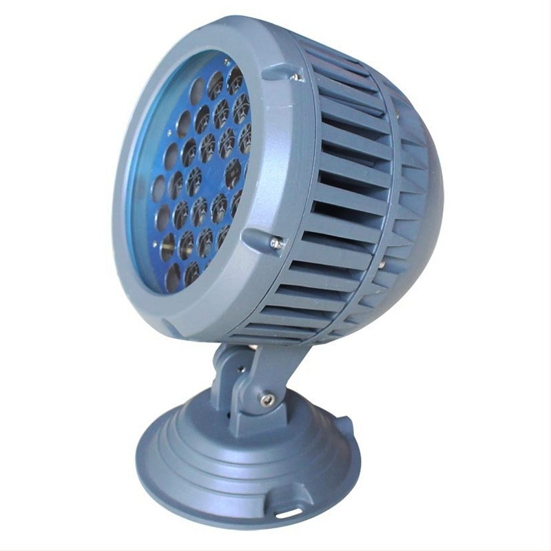 LED kućište reflektora i kućište svjetla za travnjak, set 18W/24W/36W, utična lampica, lijevano aluminijsko kućište kružnog oblika