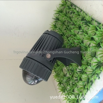 Vanjsko vodootporno kućište LED projektorske lampe, od lijevanog aluminija, 10W