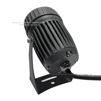 LED vanjska vodootporna projektna svjetiljka s lijevanim aluminijskim kućištem, 10W, kut snopa 60°, IP65, Ø75×125 mm, 800 lm, niskonaponski
