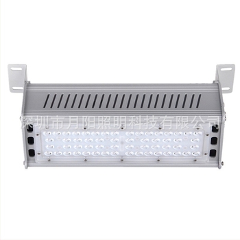 LED linearni komplet rasvjete za kućište industrijske i rudarske lampe, 50W–200W, aluminij 6063, premaz u prahu, za skladište i uredsko osvjetljenje