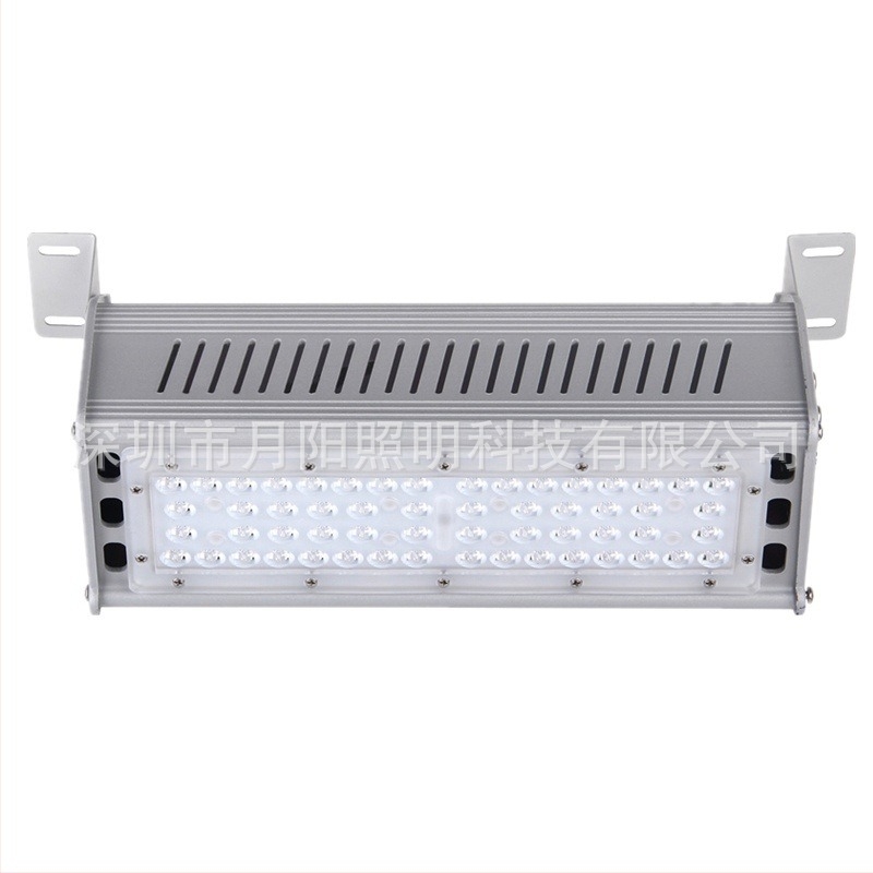 LED linearni komplet rasvjete za kućište industrijske i rudarske lampe, 50W–200W, aluminij 6063, premaz u prahu, za skladište i uredsko osvjetljenje