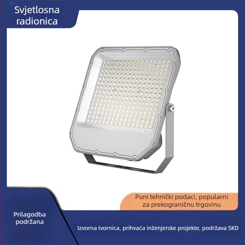 Vanjski LED reflektor, izuzetno svijetao i vodootporan, osvjetljava vrtove i dvorišta, 30 W