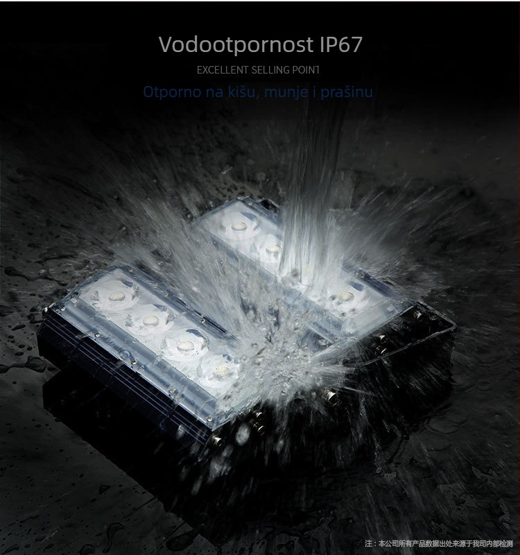 LED vanjski projekcijski reflektor, vodootporan, 100–300W za vanjsku rasvjetu