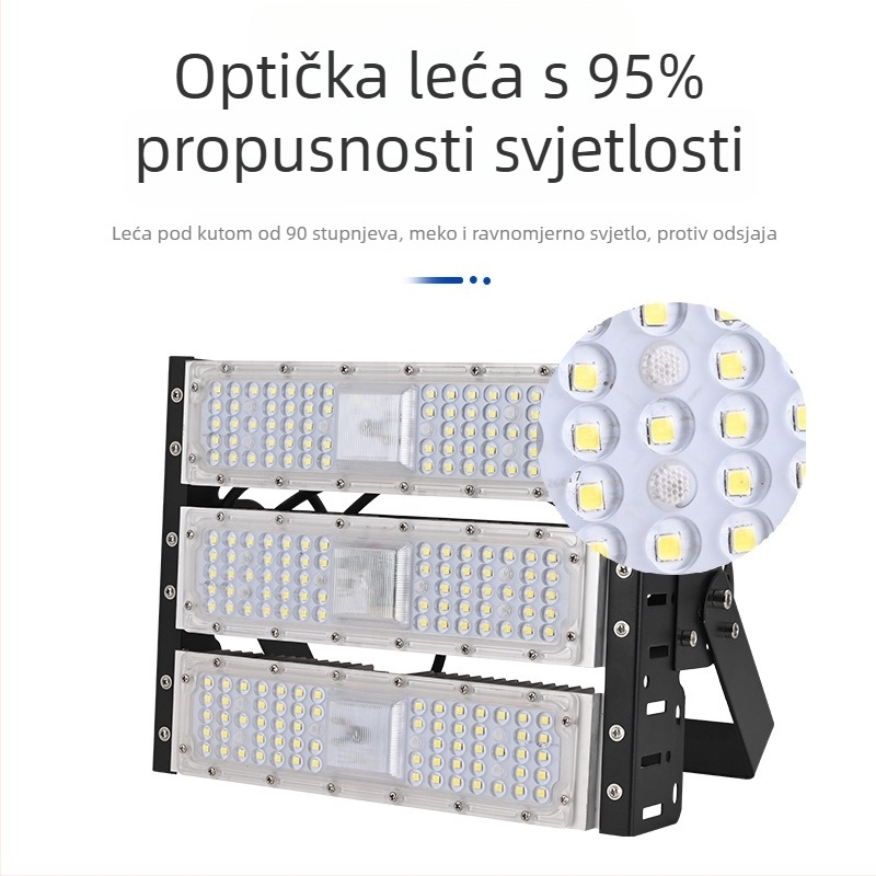 Reflektor sa senzorom radara, vanjski, 200W, visoka osjetljivost, dug domet, IP65 vodootporan