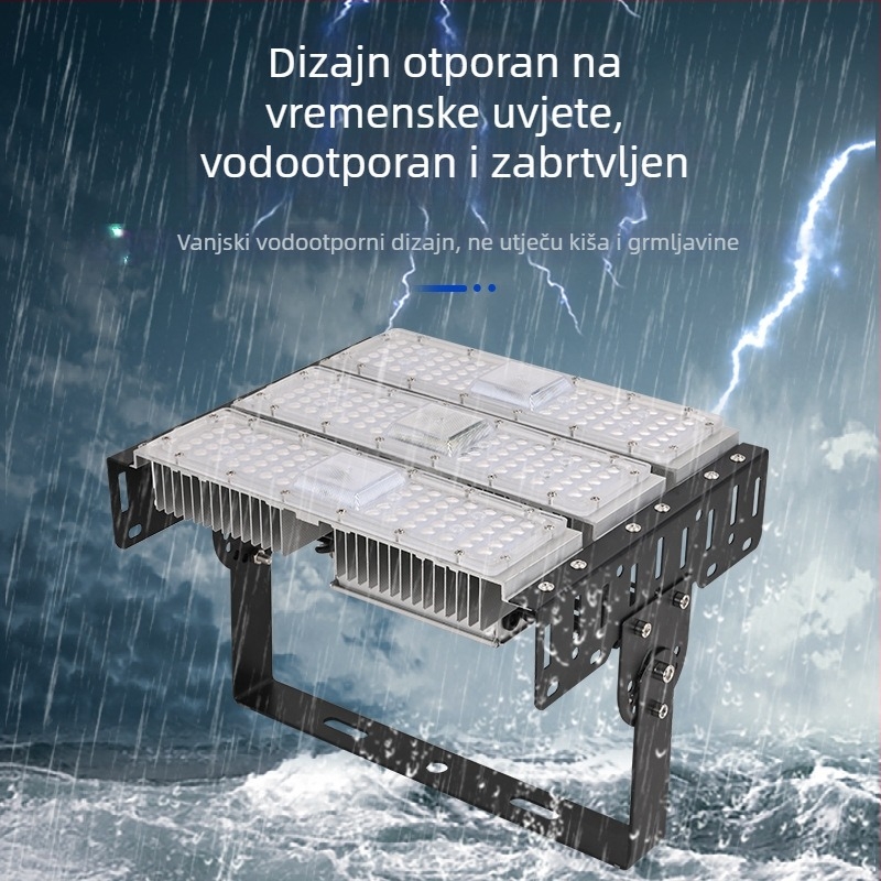 Reflektor sa senzorom radara, vanjski, 200W, visoka osjetljivost, dug domet, IP65 vodootporan