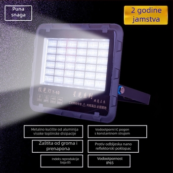 LED reflektor za vanjsku i unutarnju rasvjetu, vodootporan, industrijska i radna rasvjeta, visoka snaga