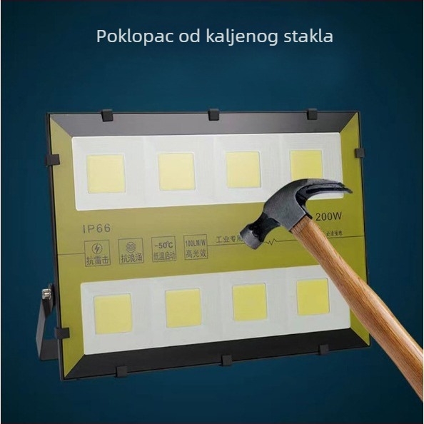 150W LED floodlight za vanjske reklame, reklamne ploče i zgrade, vodootporan, visoka svjetlost