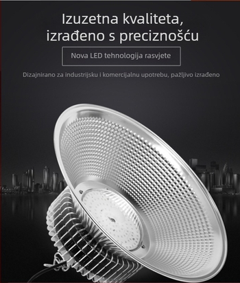 LED industrijska i rudarska lampa za tvrtke, radionice i skladišta – stropno osvjetljenje 100W/200W/300W