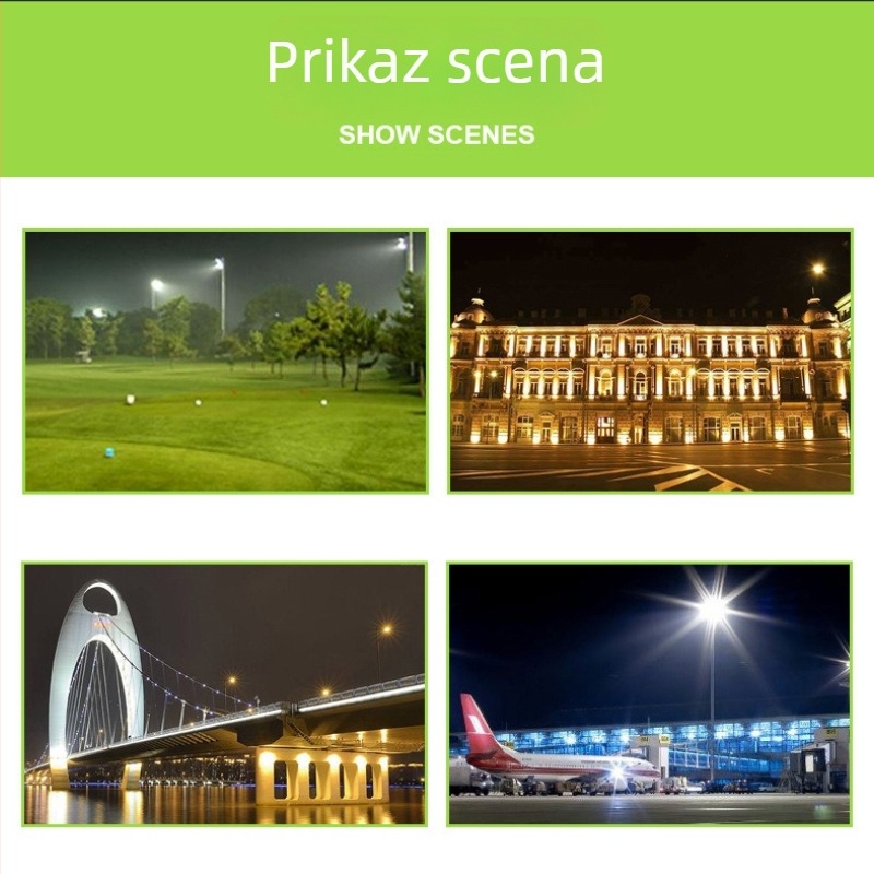 Visoko svjetleći solarni vrtni flood light – zidno vanjsko rasvjetno svjetlo IP67