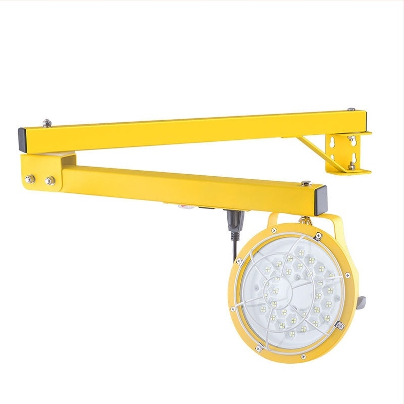 LED flood light s dvostrukim nosačem za montažu, za utovar i istovar, vodootporan, snažan intenzitet rasvjete, skladišno osvjetljenje