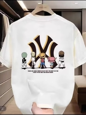 Muški T-shirt s kratkim rukavima od 250 g dvostruko pređenog pamuka, težak streetwear stil