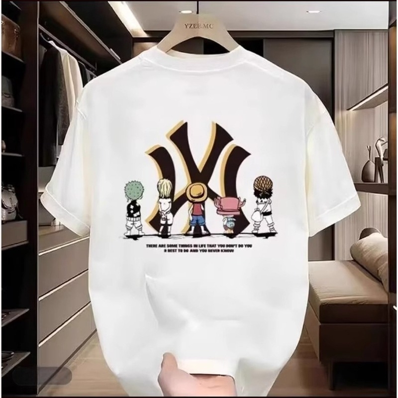 Muški T-shirt s kratkim rukavima od 250 g dvostruko pređenog pamuka, težak streetwear stil
