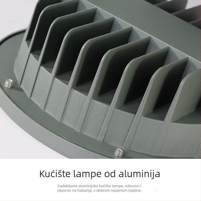 Vanjska vodootporna svjetiljka za drvo, krajinski reflektor, lampica za travnjak s priključkom, šareni dekorativni rasvjeta za vrt i dvorište