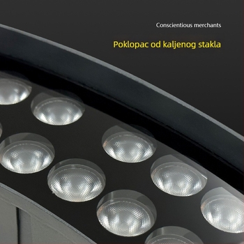 Prstenasto modularno LED svjetlo za stablo za vanjsku upotrebu, vodootporan IP65, krajinsko osvjetljenje, 24 LED, 3000K