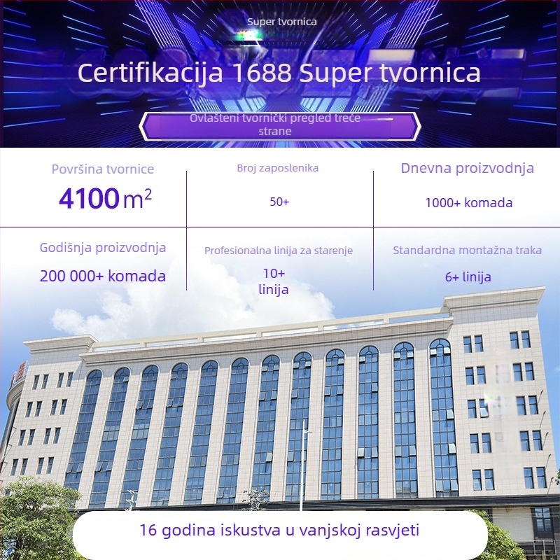 Prstenasto modularno LED svjetlo za stablo za vanjsku upotrebu, vodootporan IP65, krajinsko osvjetljenje, 24 LED, 3000K