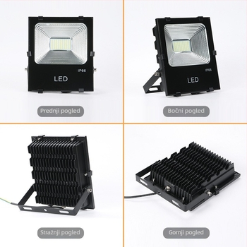 LED vanjski reflektor IP66 vodootporan, otporan na eksplozije, visokog sjaja, reklamno-projekcijsko svjetlo