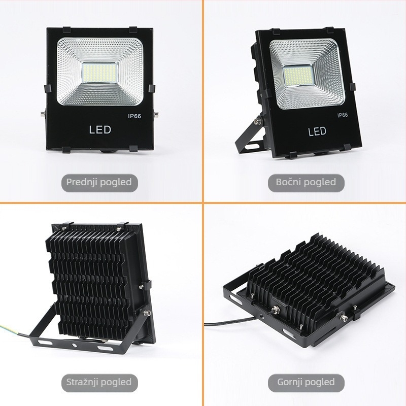 LED vanjski reflektor IP66 vodootporan, otporan na eksplozije, visokog sjaja, reklamno-projekcijsko svjetlo