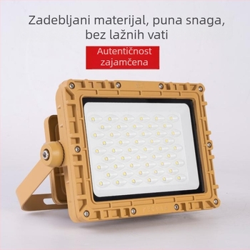LED eksplozijski otporno svjetlo za radionice i tvornice, osvjetljenje bez održavanja za skladišta, kemijske tvornice, benzinske postaje i protupožarni reflektori