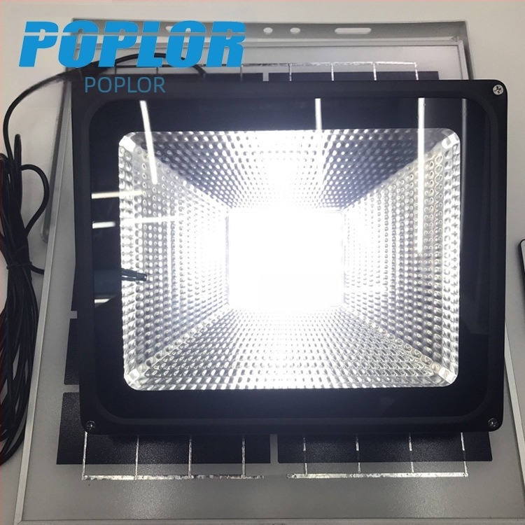 LED solarno flood svjetlo za vanjsku rasvjetu, 10/20/30/50/100W, kontrola zvukom i svjetlom, vodootporno, daljinsko upravljanje