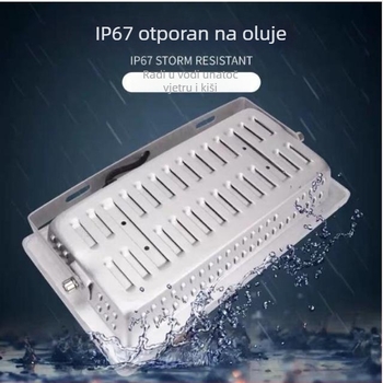 Serija Hengshenglai Zhan Shen – vanjski LED floodlight od 200W, otporan na eksplozije, izuzetno svijetao, vodootporan za skladišta