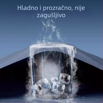 Muška majica od ice-silk, brzo se suši, prozračna, ljetna kratkih rukava za trčanje i fitness