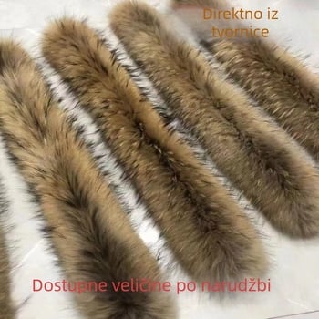 Krzneni ovratnik za parkas i ženske kapute