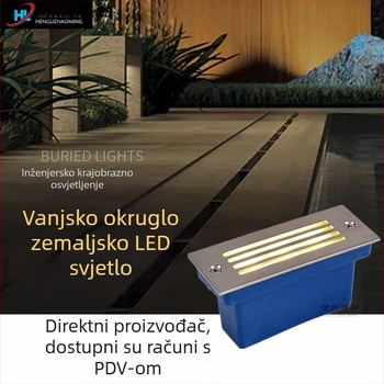Vanjska vodootporna LED zidna lampica za hodnike i stepenice – iznimno jaka i svijetla