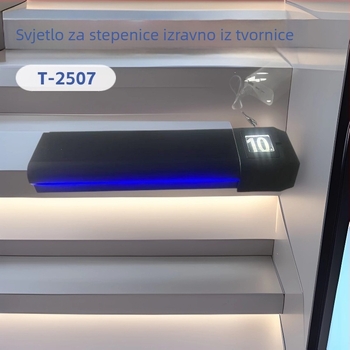 Kino LED svjetlo za stepenice od aluminijske legure, protuklizno LED svjetlo za stepenice