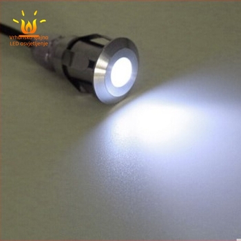 LED ugrađeno podzemno svjetlo – vanjsko vodootporno, nehrđajući čelik, svjetlo u obliku zvijezde, podzemni usmjereni reflektor, niska napetost